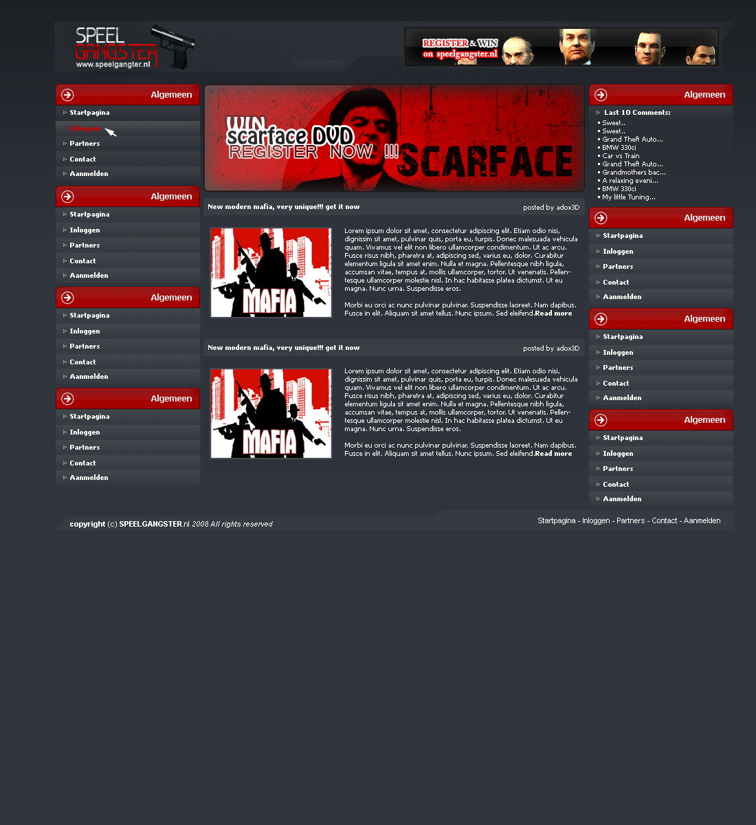 Mafia layout by adox3D